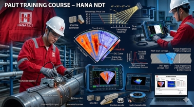 KHÓA ĐÀO TẠO KIỂM TRA SIÊU ÂM MẢNG PHA (PAUT)