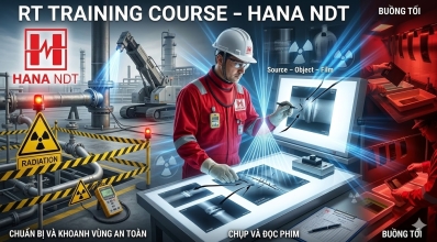 KHÓA ĐÀO TẠO KIỂM TRA CHỤP ẢNH PHÓNG XẠ (RT)